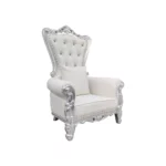 Throne Queen Silver Chair