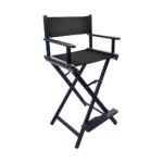 Makeup High Chair – Black