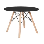 round wood coffee table