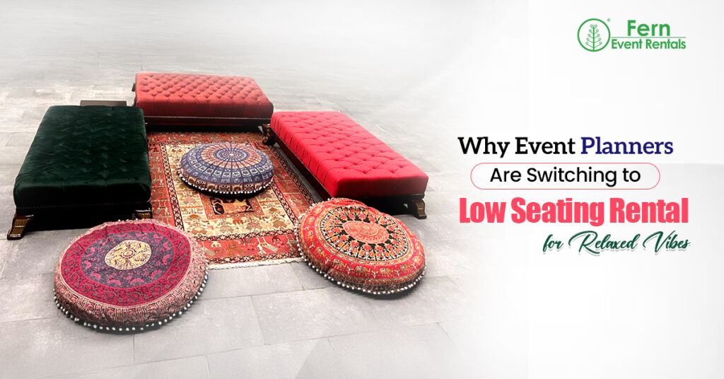 low seating rental dubai banner