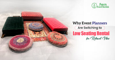 low seating rental dubai banner