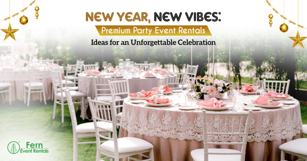 party event rentals banner