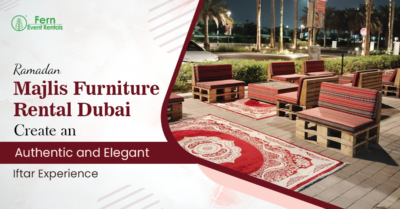 Ramadan majlis furniture rental Dubai