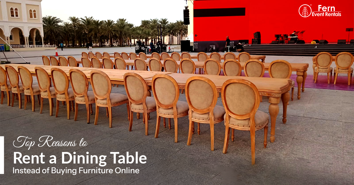 rent dining table