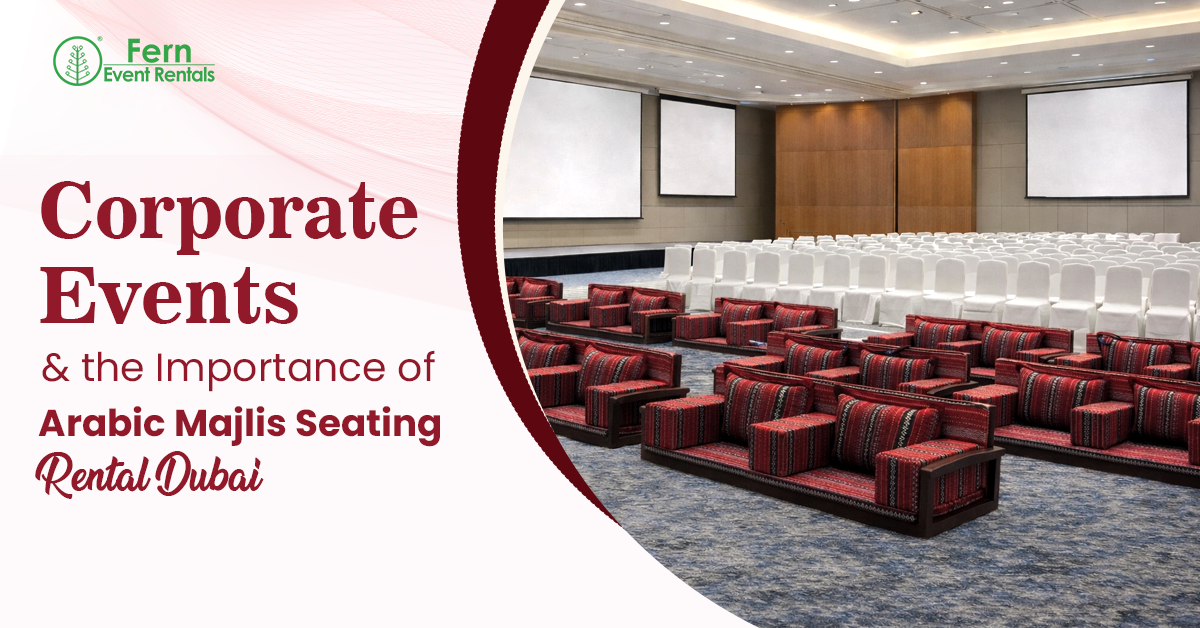 Arabic Majlis Seating Rental Dubai