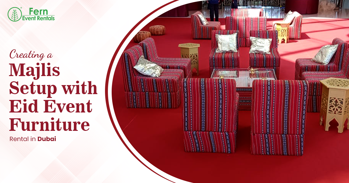 Eid event furniture rental Dubai