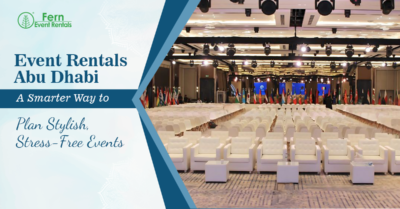 event rentals abu dhabi