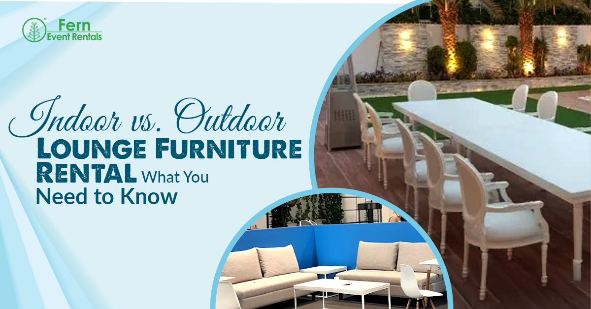 lounge furniture rental