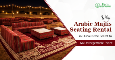 Arabic Majlis seating rental in Dubai