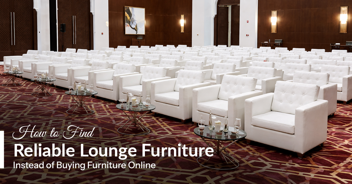 lounge furniture rental