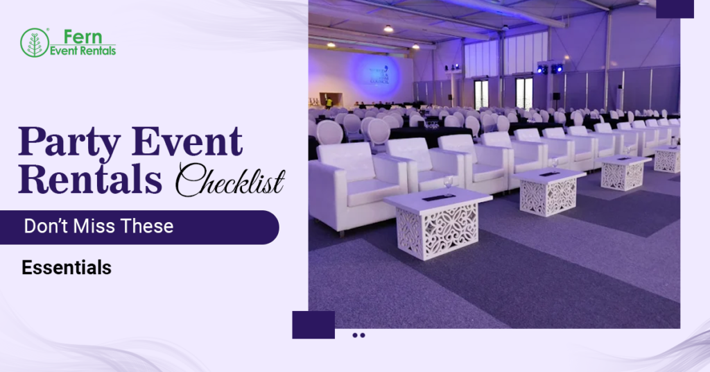 party event rentals
