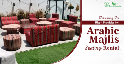 Arabic Majlis Seating Rental