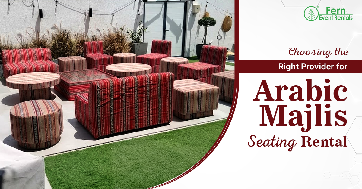 Arabic Majlis Seating Rental