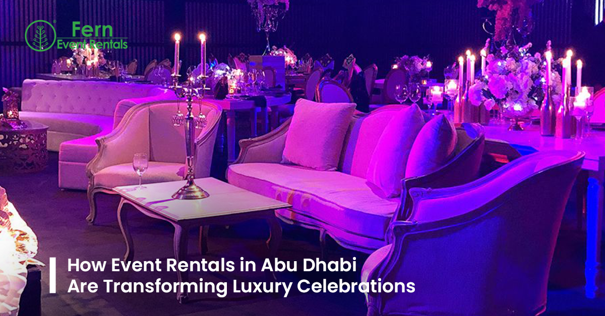 event rentals abu dhabi