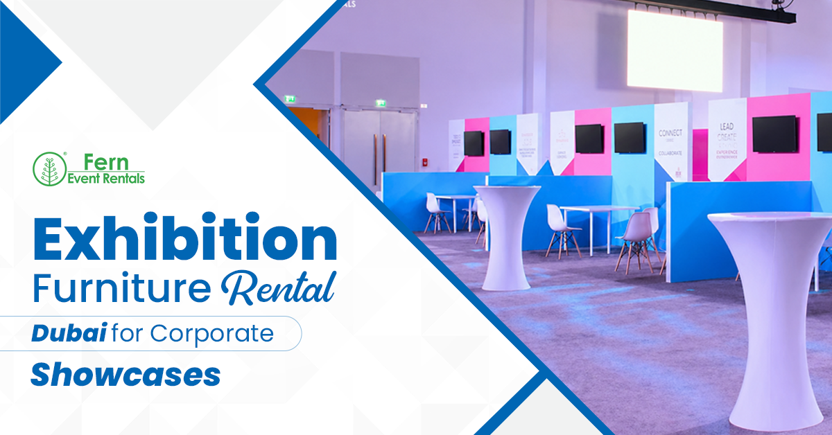 exhibition furniture rental dubai
