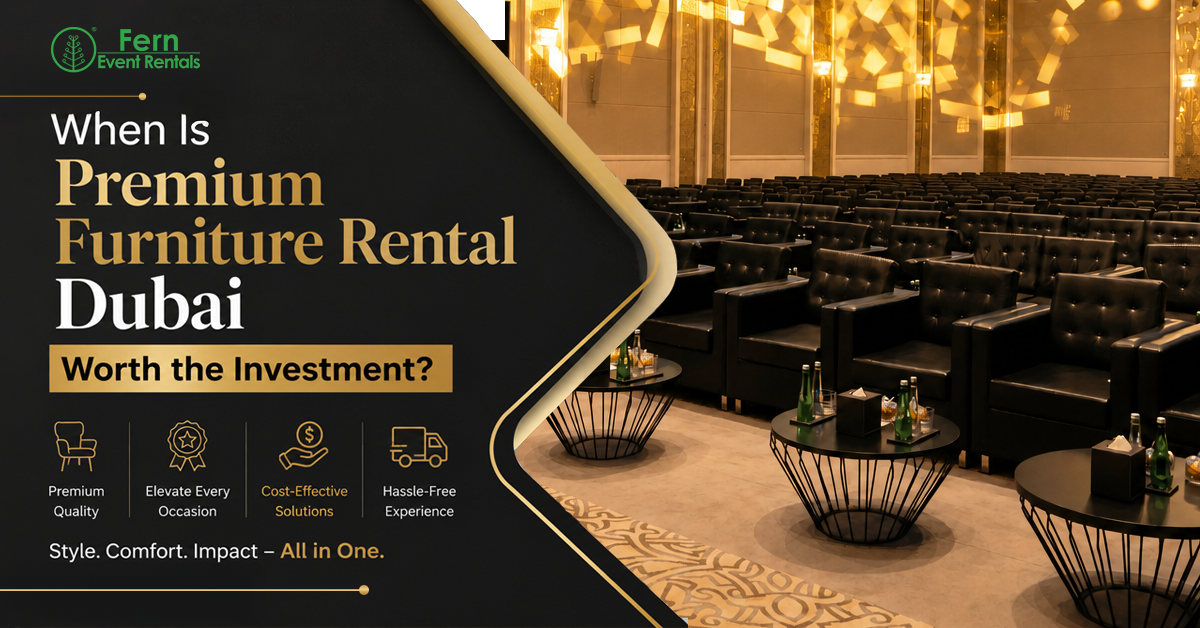 Premium Furniture Rental Dubai