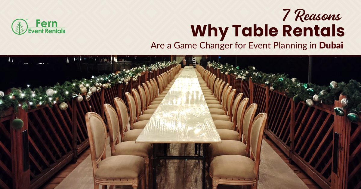 table rentals