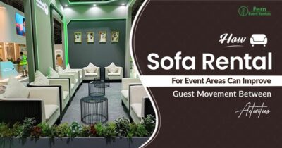 sofa rental for event