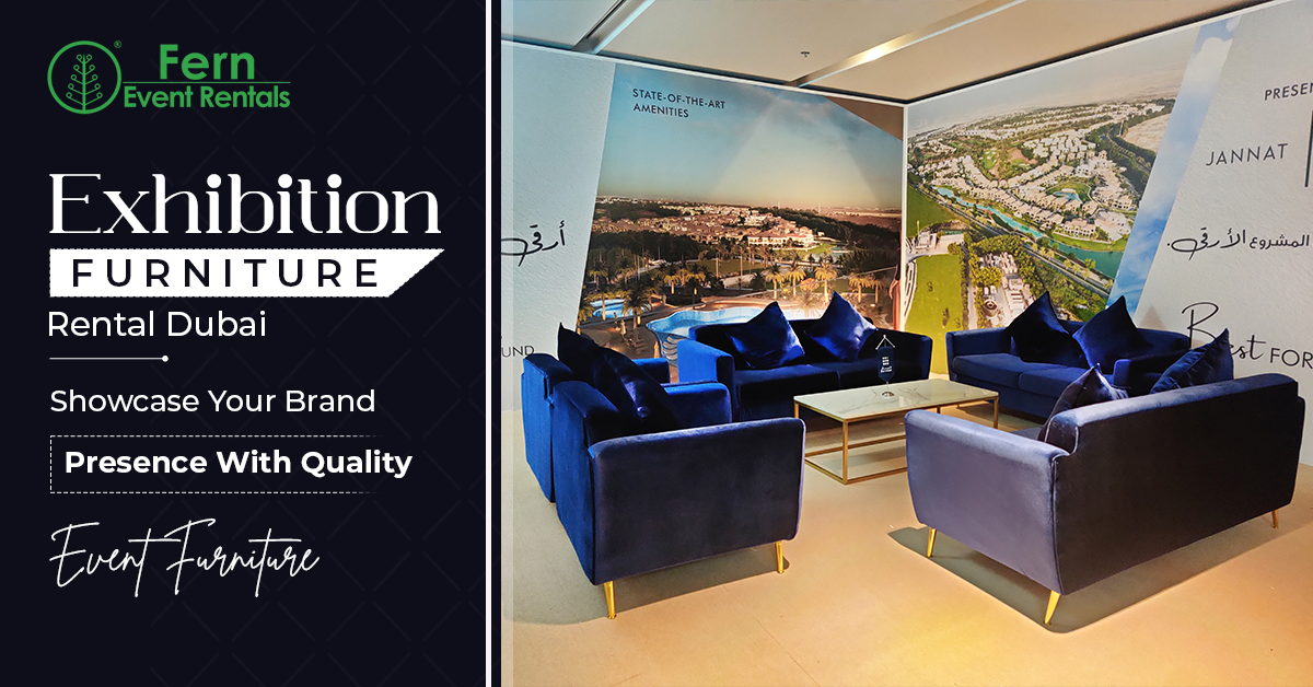 exhibition furniture rental dubai